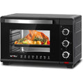 Four à Pizza WOLTU - 28L - 1600W - 100-230°C - Minuterie 0-60 min - Noir(Noir)