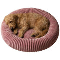 Grand lit pour chien PELUVIO Koya - Moelleux - Avec coussin - 75 x 75 cm - Rose(L)