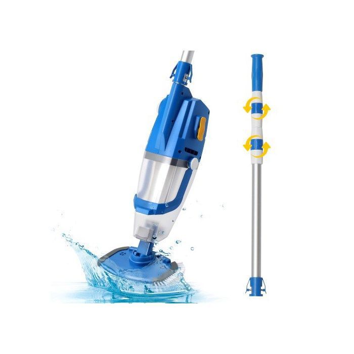 ALIGHTUP - Aspirateur de piscine électrique à main, Électrique  Nettoyeur de piscine, Nettoyeur à batterie, 230V, 33W - Bleu(Bleu/18V 40W)