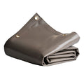 TECPLAST Bâche pour Carport 2,5x3 m LP640CP Taupe - Garantie 8 ans - Toile PVC étanche pour abri de voiture(Blanc crème/2 x 3 m)